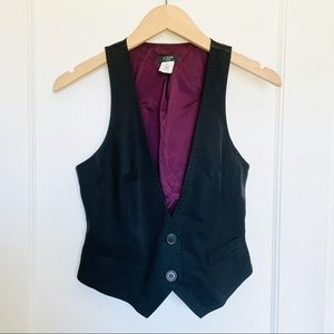J.Crew Tuxedo Vest